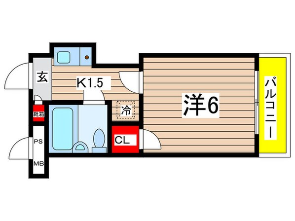 ワコーレよみうりランド（215）の物件間取画像